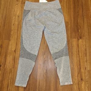 Gray athletic leggings